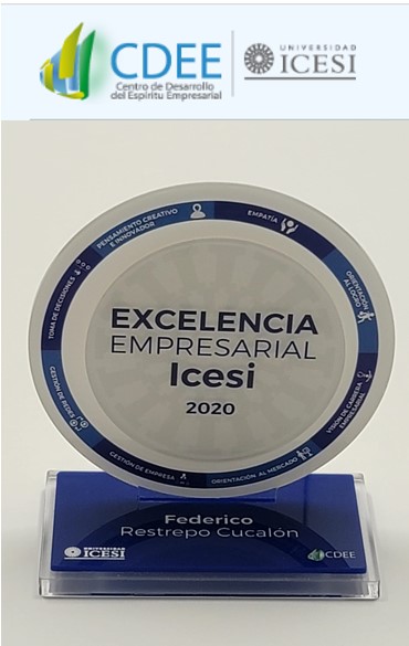 Federico Restrepo Cucalon’excelencia empresarial 20’20